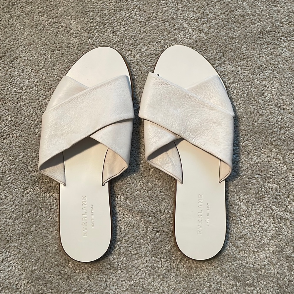 Everlane Leather Slides